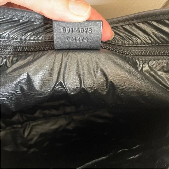 Gucci Black and Cream Hobo Bag - Picture 8 of 12